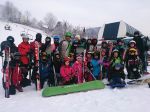 Między treningami znalazł się także czas na narty i snowboard.